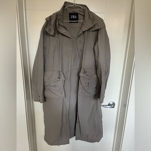 Zara Taupe Trenchcoat